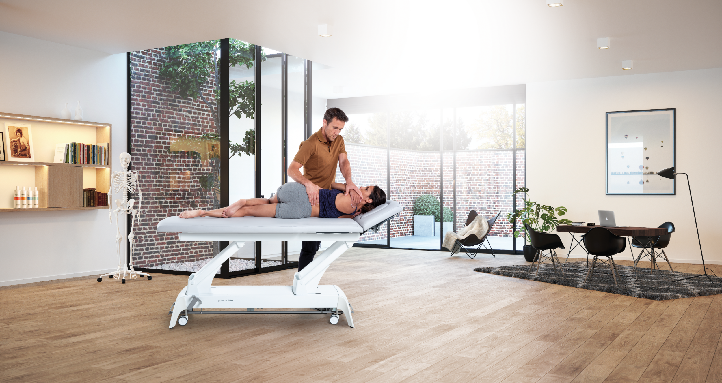 gymna osteopaat behandeltafel