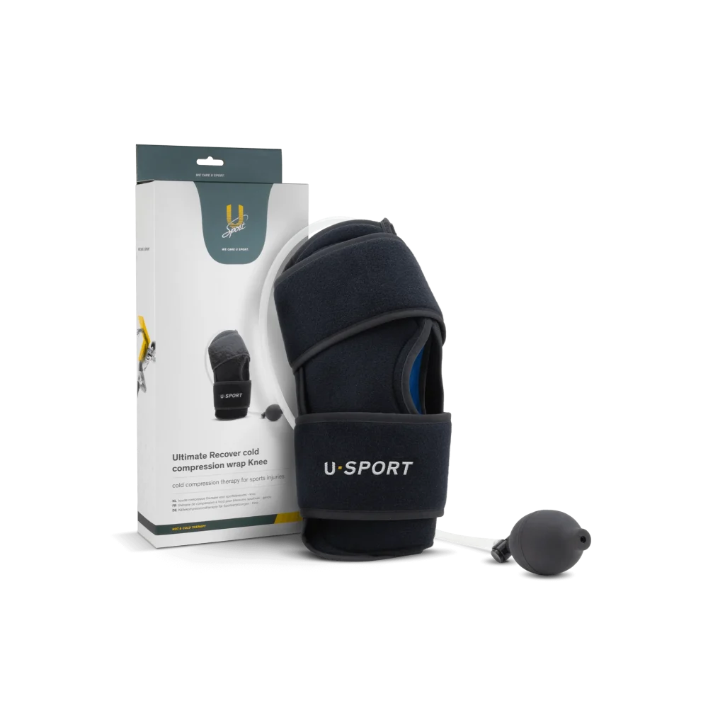u-sport ultimate recover cold compression wrap knee