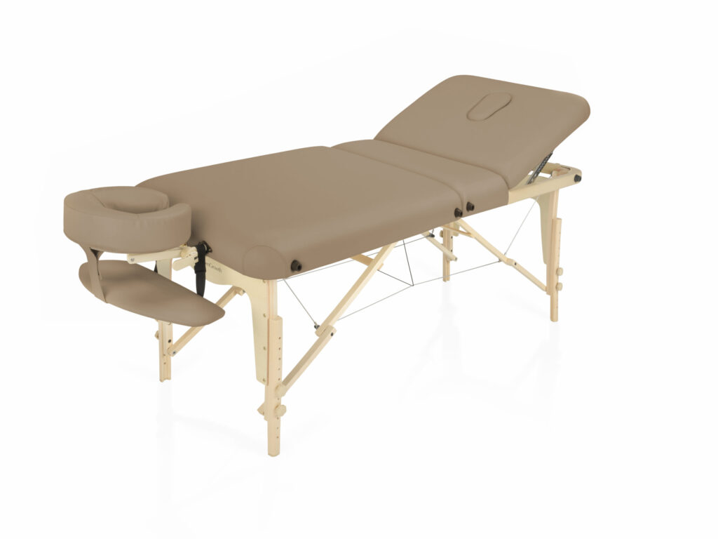 Zengrowth massagetafel Nimman mocca 01